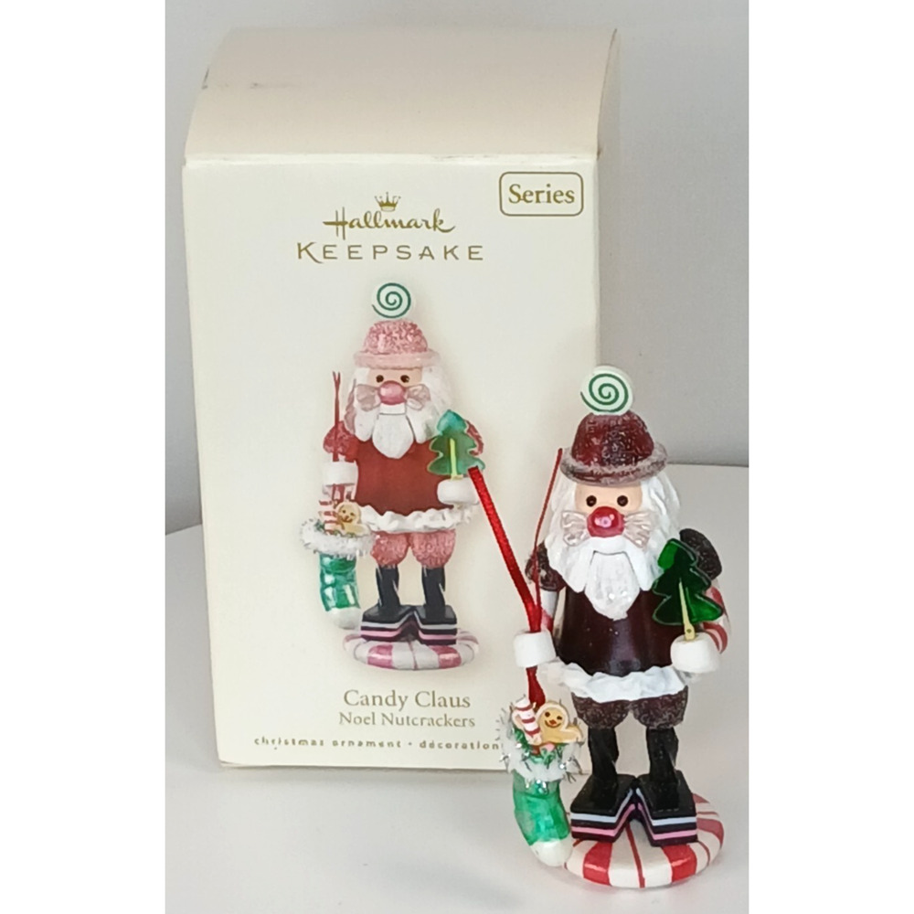Hallmark Ornament Santa Claus Noel Nutcracker 2008 1st in Series Christmas